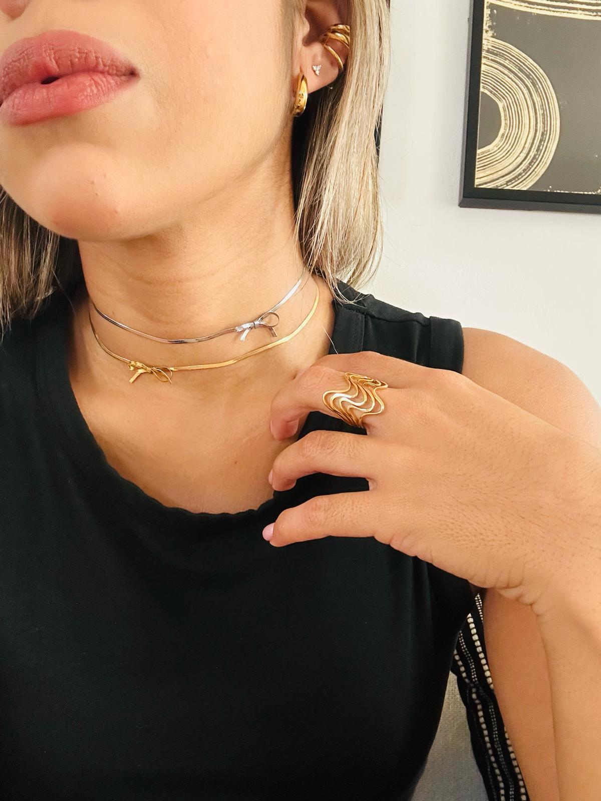 Chic Bow Knot Choker