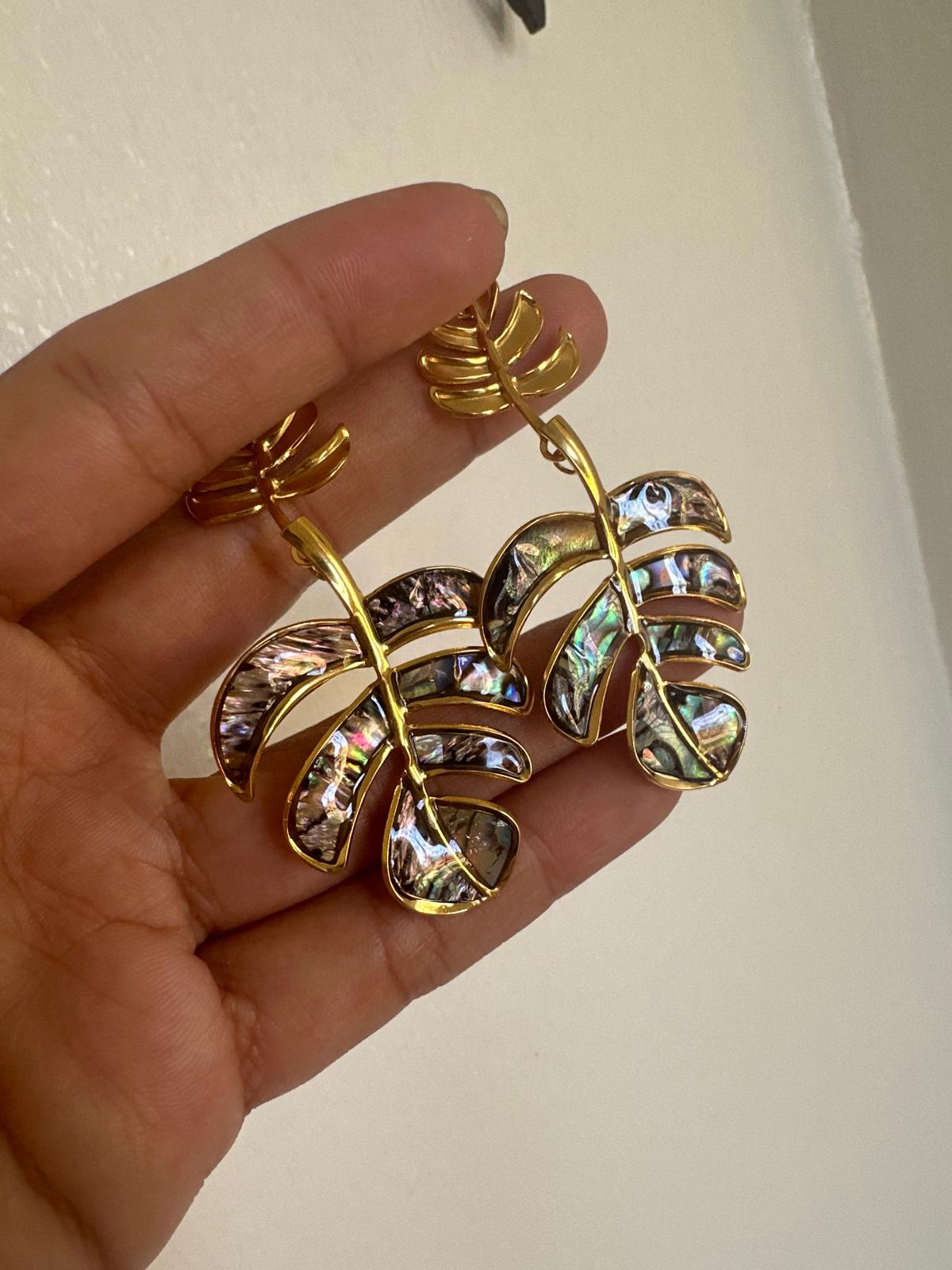 Statement Leaf Earrings