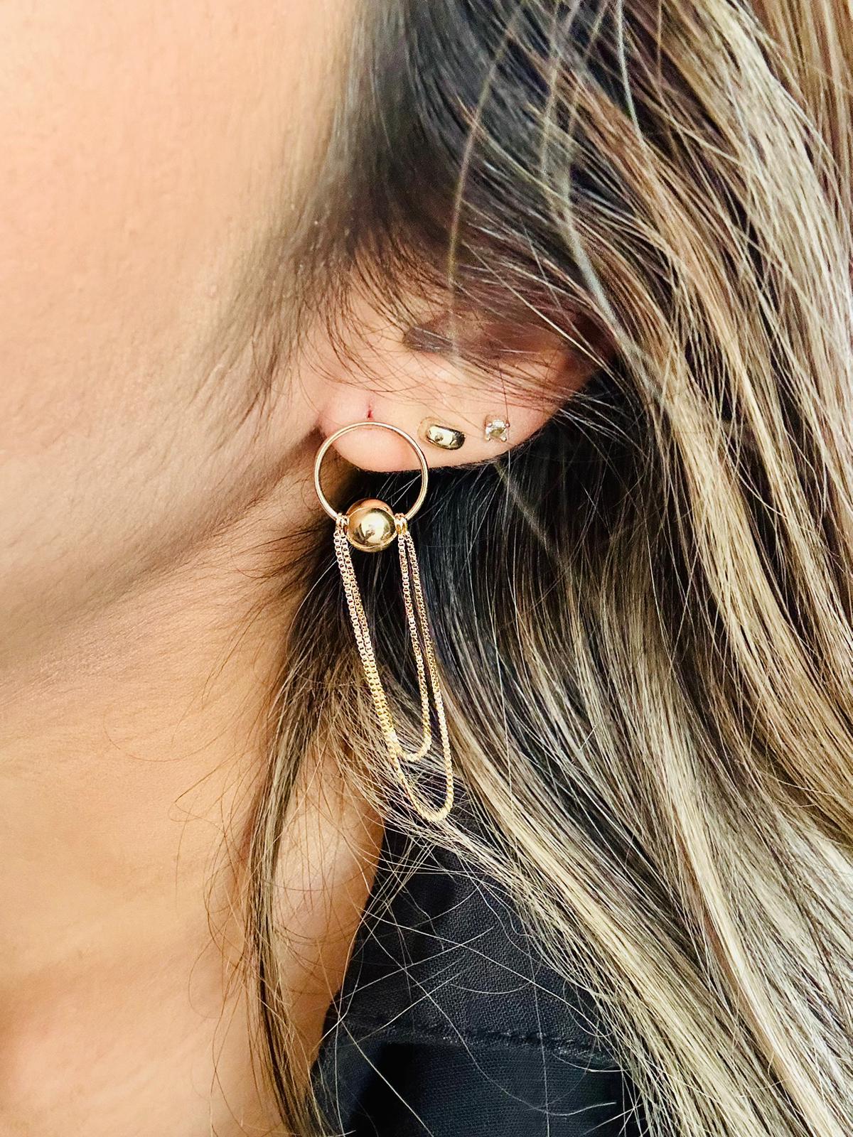 Elegant Sphere Earrings