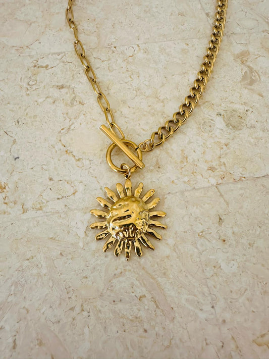 Sunflower Necklace
