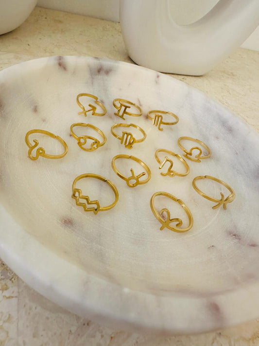 Zodiac Rings