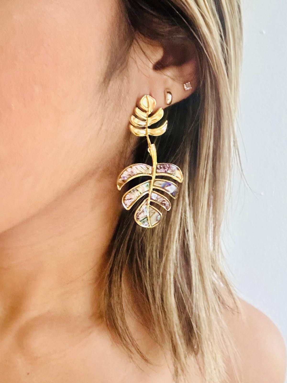 Statement Leaf Earrings