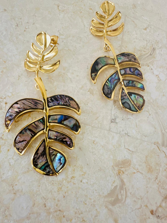 Statement Leaf Earrings
