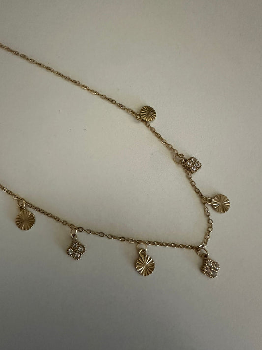 Mini Rhinestones Necklace