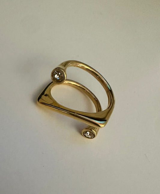 Geometric Crystal Ring