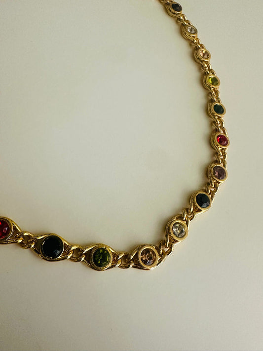 Colorful Christmas Necklace