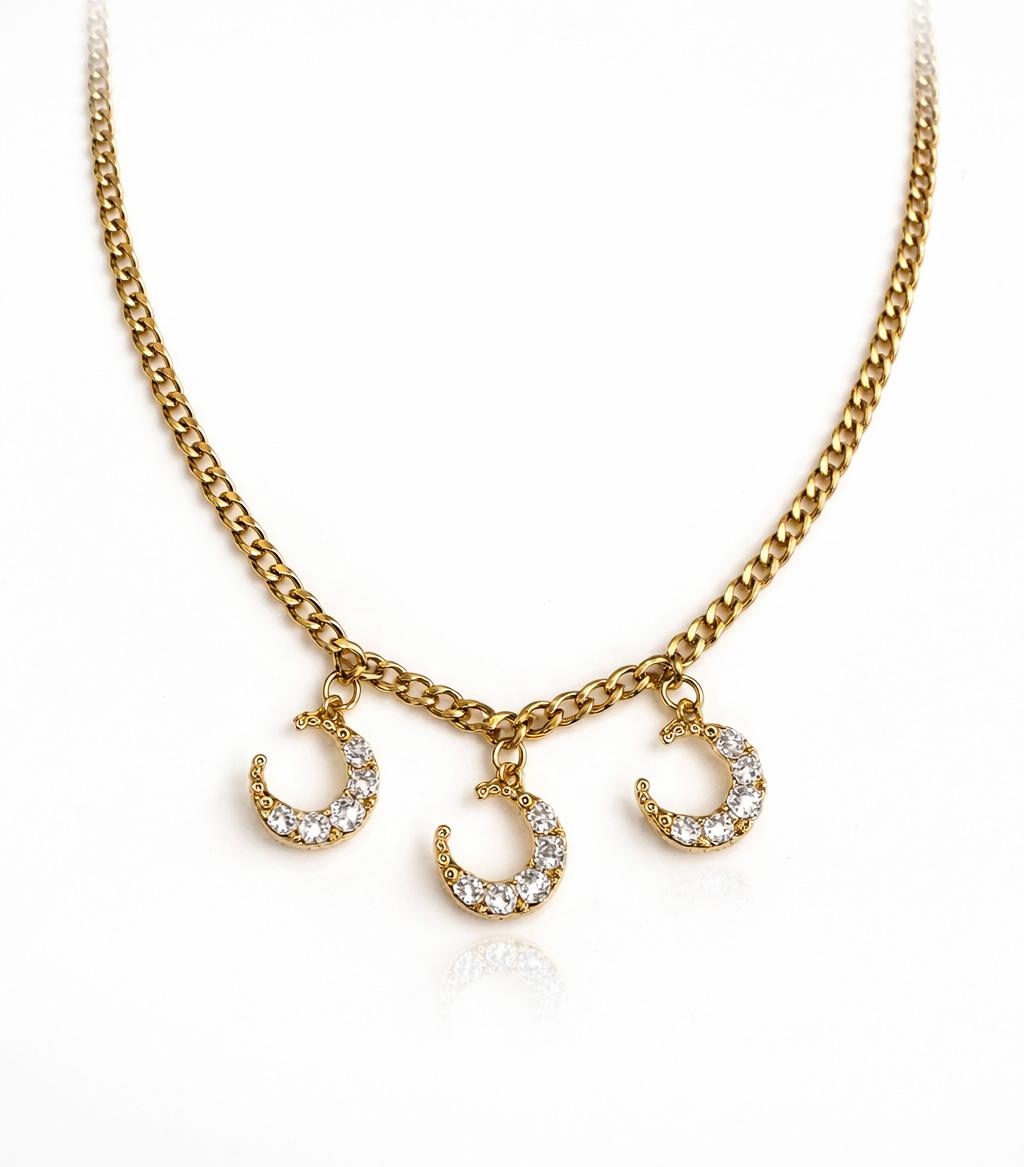 Tres Lunas Necklace