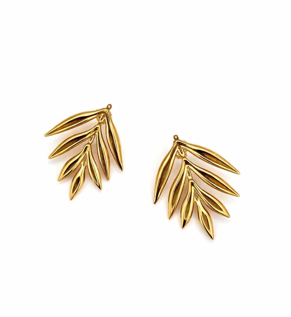 Golden Leafs Earrings