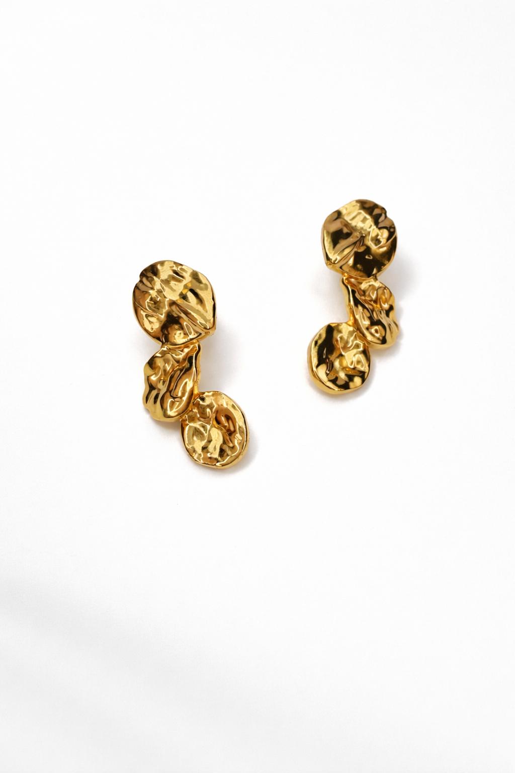 Golden Drops Earrings