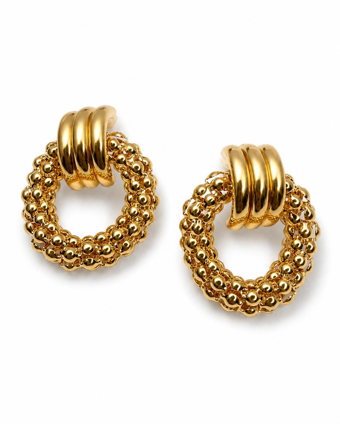 Elegant Gold Earrings