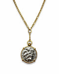 Reversible Two Tone Sun Necklace