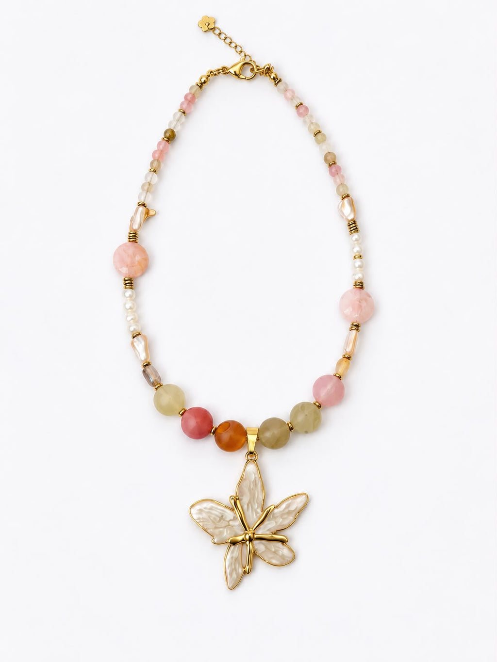 Pearl Flower Necklace
