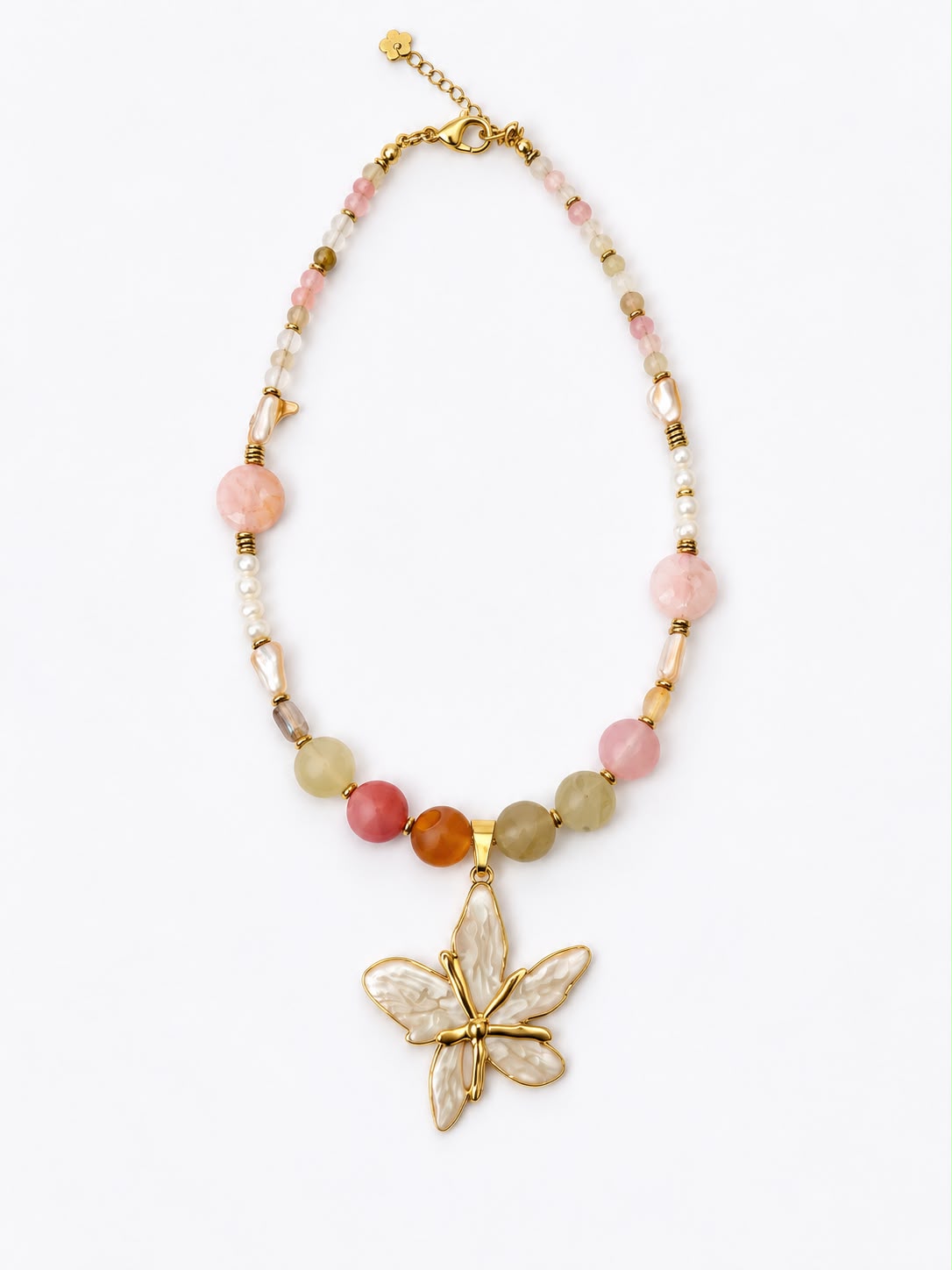 Pearl Flower Necklace