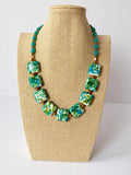Statement Aqua Necklace