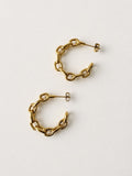 Gold Hoops Earrings