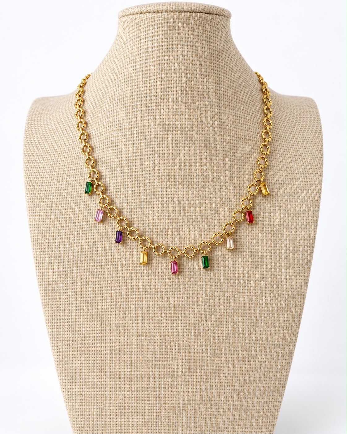 Elegant Rainbow Necklace