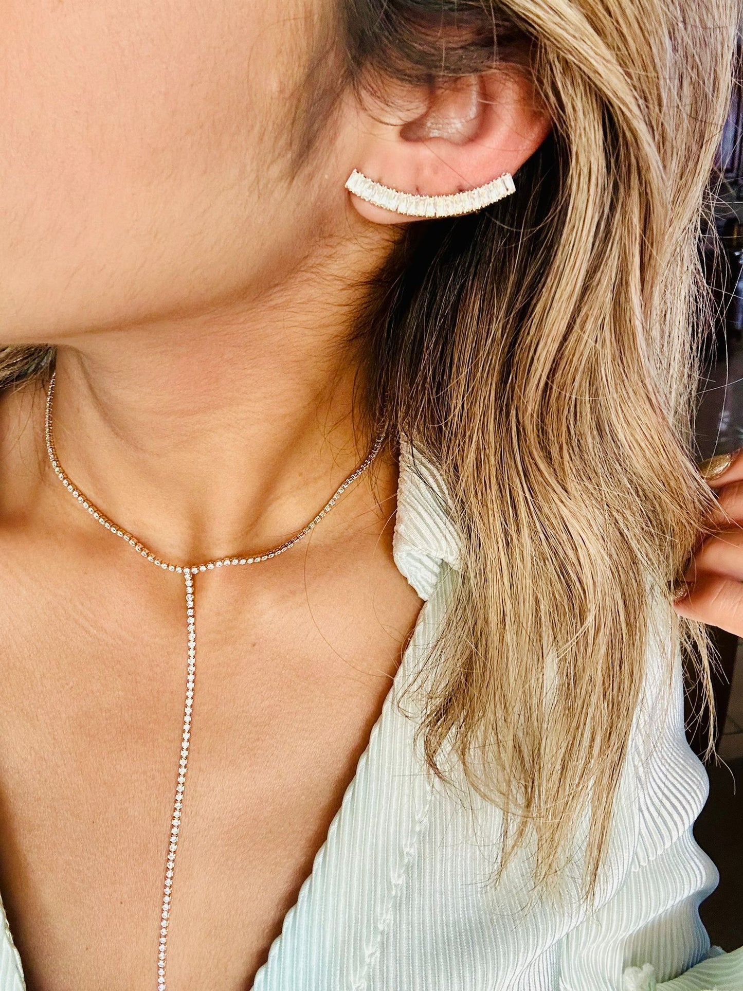 Baguette Earrings