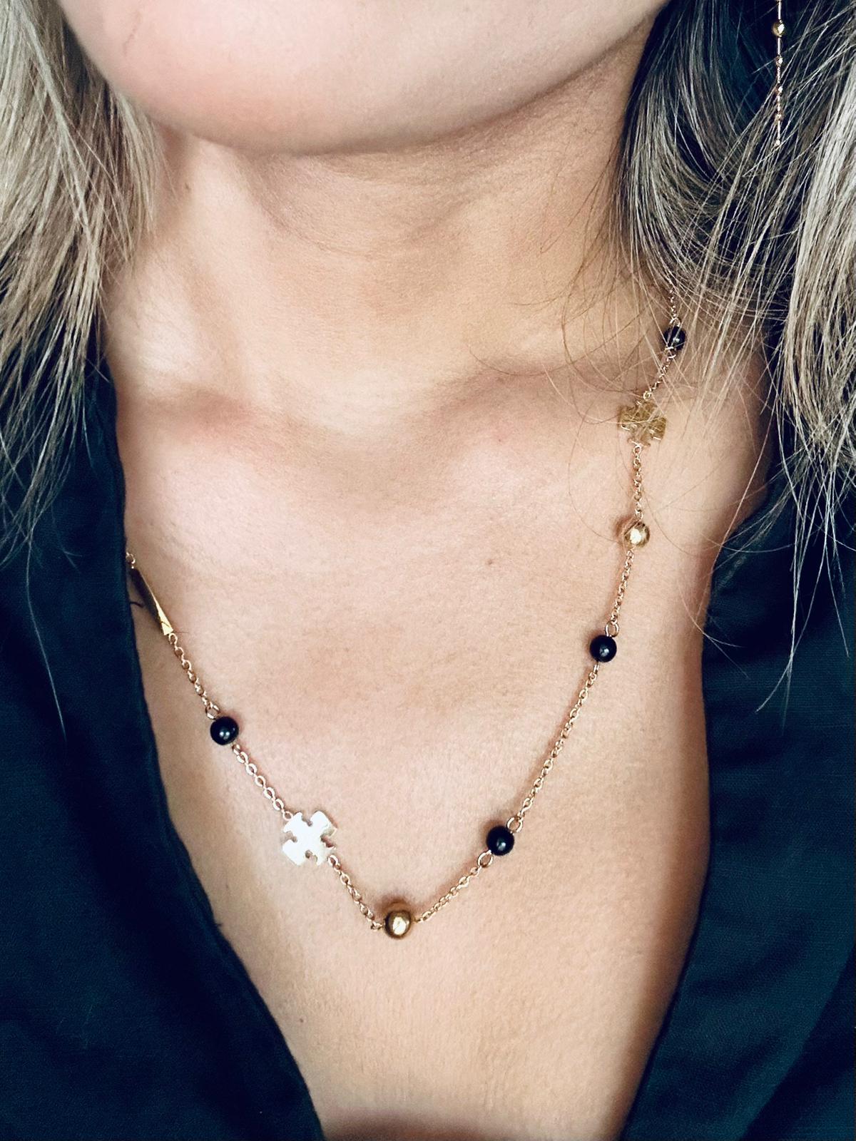 French Style Cross Necklace