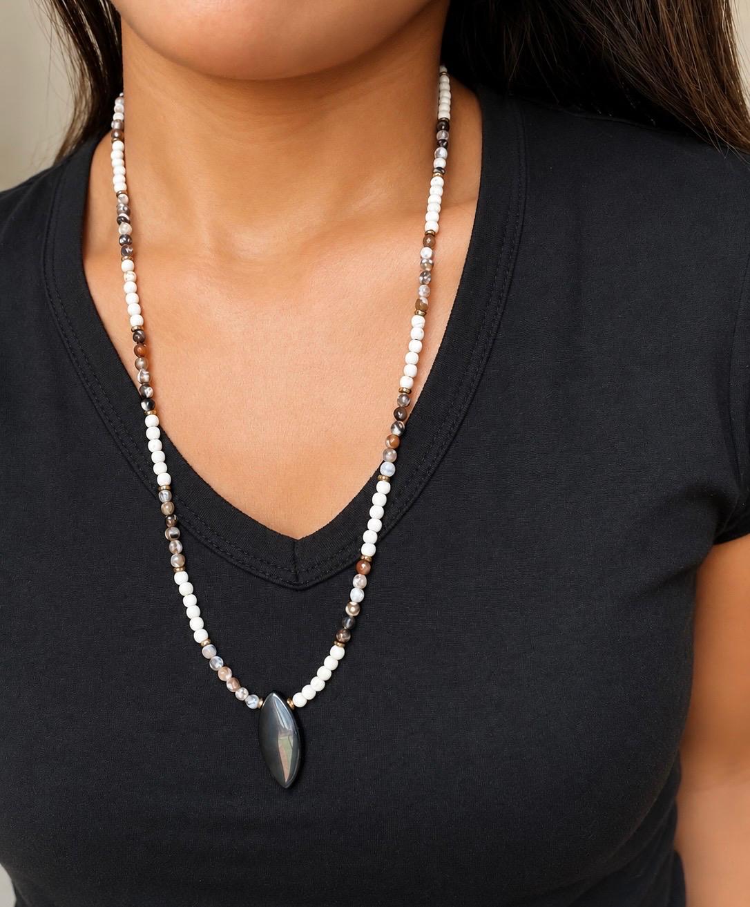 Ethnic Long Necklace