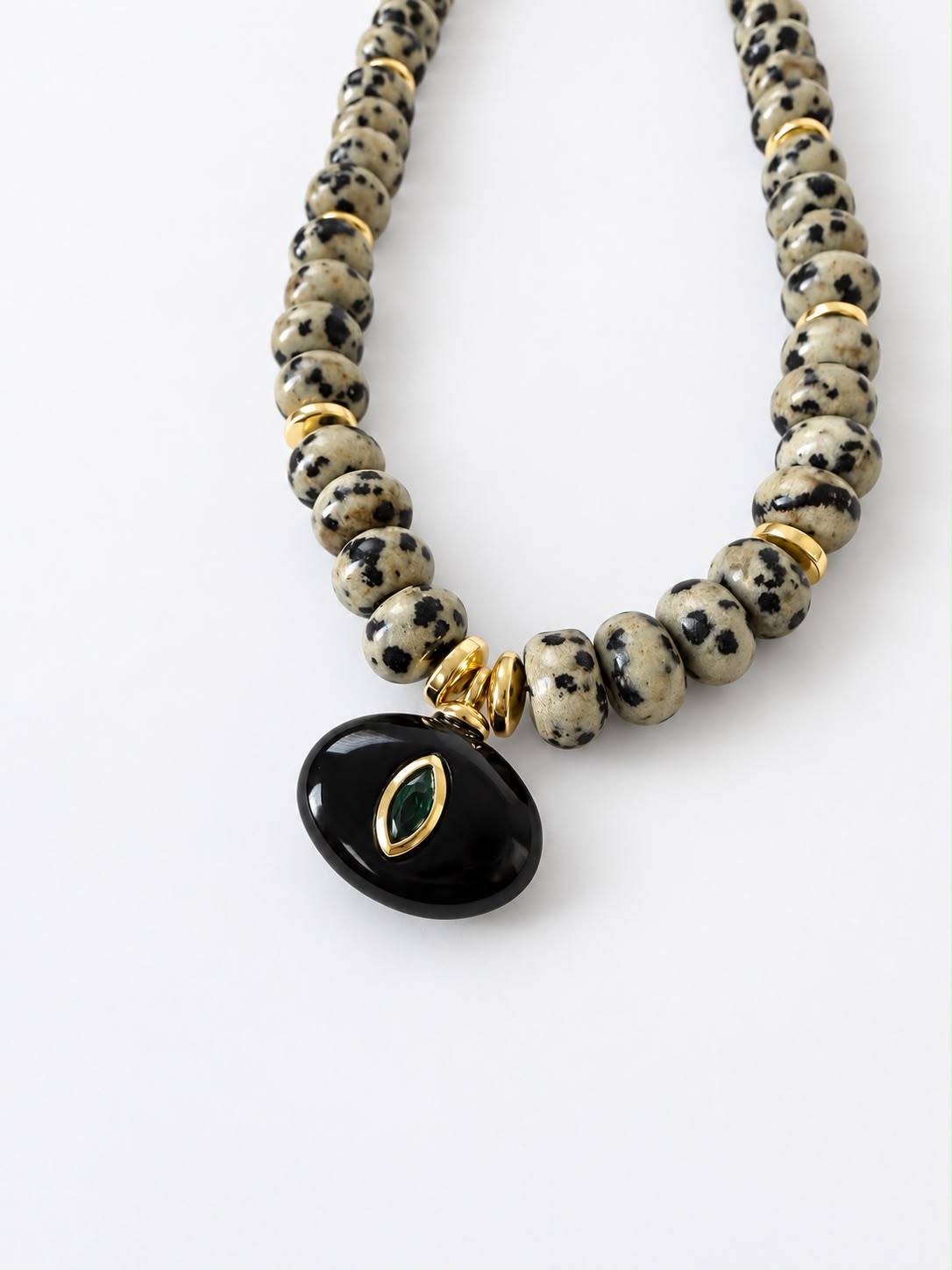 Dalmatian Jasper Necklace
