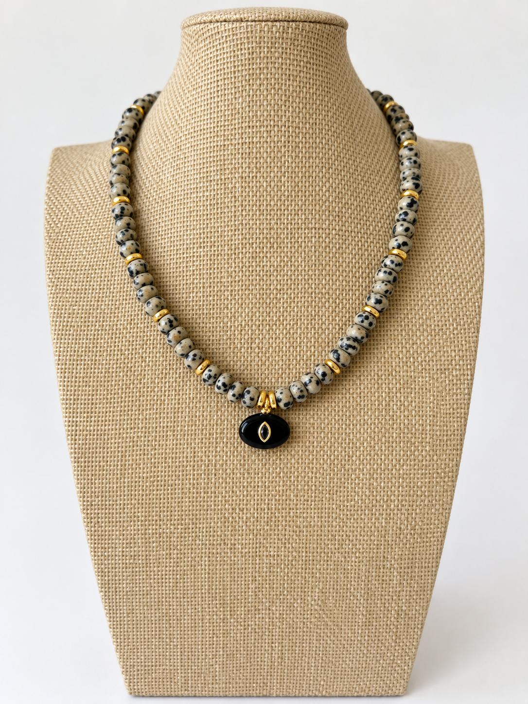 Dalmatian Jasper Necklace